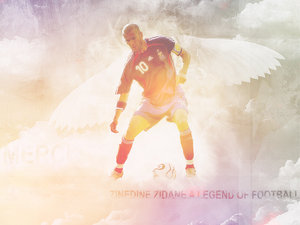 zidane ange du foot